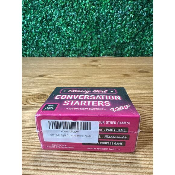 New Girls Night Conversation Starter Cards 360 Fun & Spicy Questions Gift Game - Picture 3 of 5